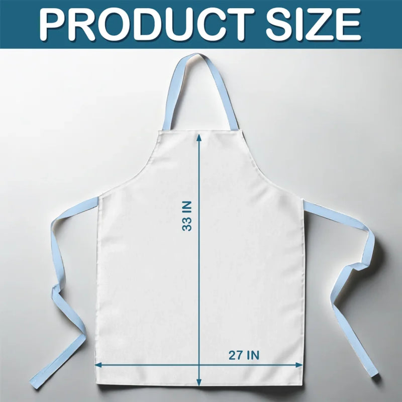 Custom Photo Hot Grill, Cool Dad - Family Personalized Custom Apron - Father's Day, Gift For Dad, Grandpa, Grillers