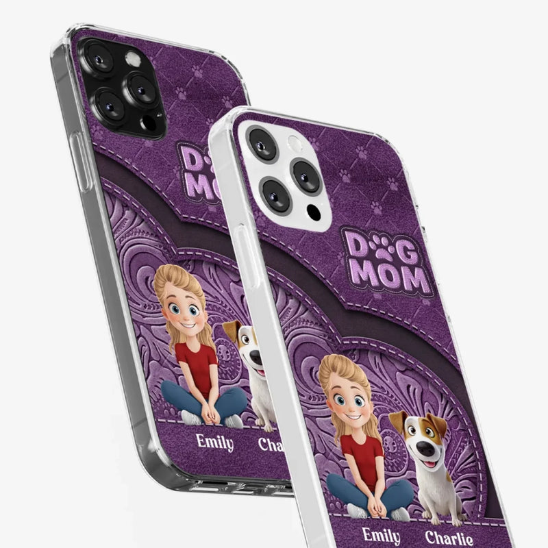 Love, Your Loyal Snack Beggars - Dog Personalized Custom Clear Phone Case - Gift For Dog Lovers, Mom