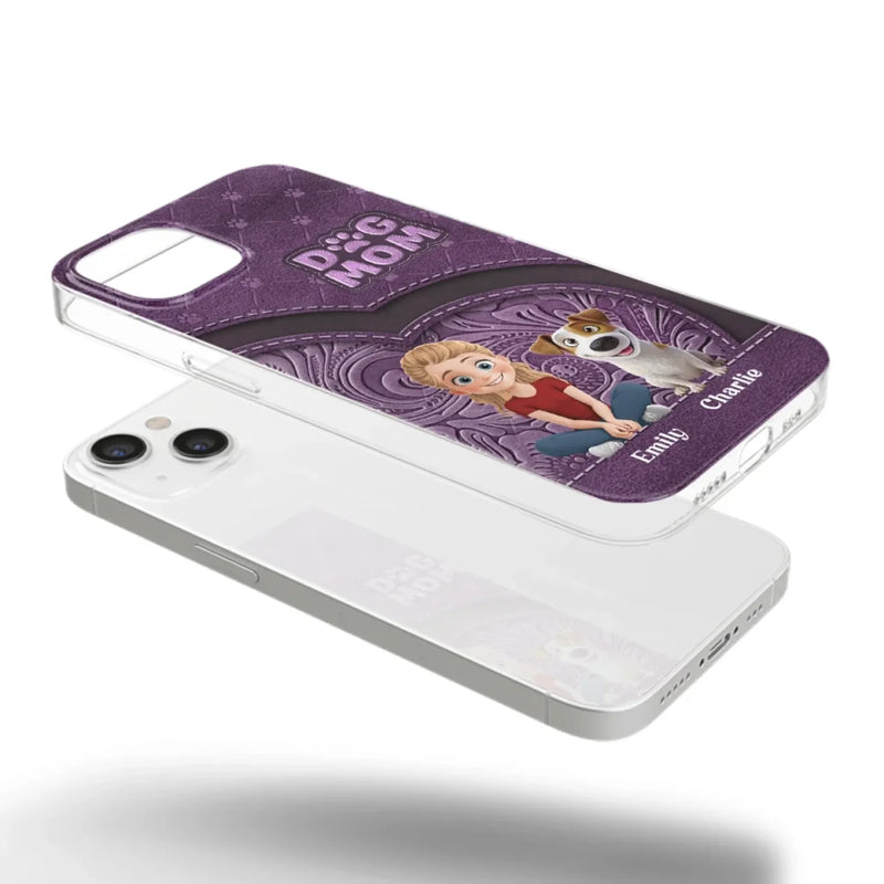 Love, Your Loyal Snack Beggars - Dog Personalized Custom Clear Phone Case - Gift For Dog Lovers, Mom
