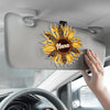 Love Blooms Forever - Family Personalized Custom Acrylic Car Visor Clip - Mother's Day, Gift For Mom, Grandma