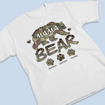 Wild, Strong, And Mama Bear Tough -  Family Personalized Custom Unisex T-shirt, Premium T-shirt, Hoodie - Mother's Day, Gift For Mom, Grandma