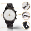 Custom Photo Time Moves, Memories Remain - Family Personalized Custom Men's Watch - Father's Day, Gift For Dad, Grandpa