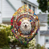 Custom Photo A Piece Of My Heart Spins With You - Memorial Personalized Custom Wind Spinner - Sympathy Gift For Pet Owners, Pet Lovers