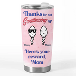 The Best Decision You Ever Made - Family Personalized Custom Tumbler - Mother's Day, Gift For Mom