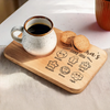 Sweet Moments, Sweeter Treats - Family Personalized Custom Engraved Wooden Tea & Snack Board - Mother's Day, Gift For Mom, Grandma