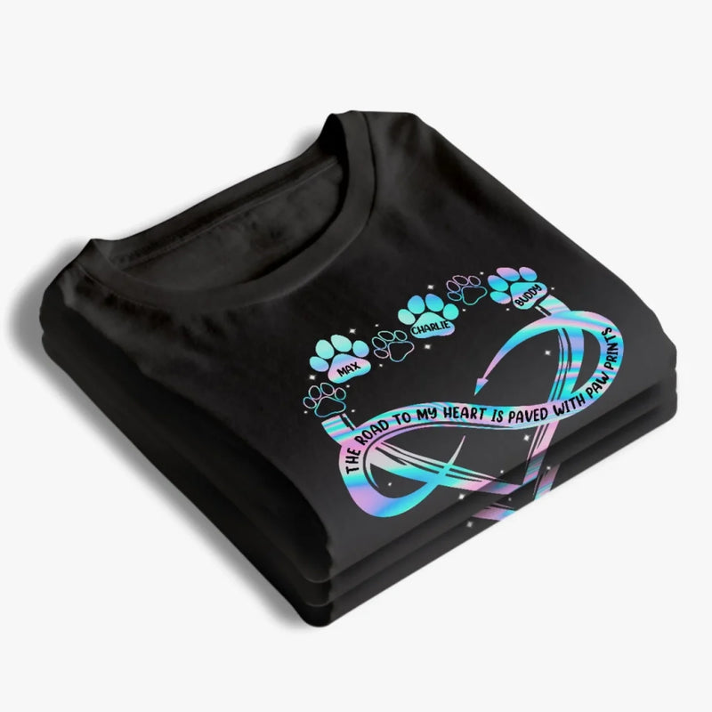 My Dog, My Heart, My Life - Dog Personalized Custom Unisex T-shirt, Premium T-shirt, Hoodie - Gift For Pet Owners, Pet Lovers