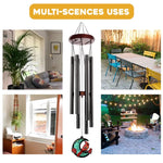 Cardinal Memorial Dad Tribute Decor - Wind Chime