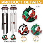 Cardinal Memorial Dad Tribute Decor - Wind Chime