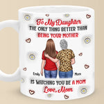 A Bond That Time Can’t Break - Family Personalized Custom 3D Inflated Effect Printed Mug - Mother's Day, Gift For Mom, Daughter
