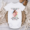 Mom, You're My Everything - Family Personalized Custom Baby Onesie - Mother's Day, Baby Shower Gift, Gift For First Mom