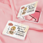 A Little Reminder Of Your Beauty - Family Personalized Custom Full-print Purse Mirror - Mother's Day, Gift For Women