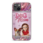 Forever My Best Friend - Dog Personalized Custom Clear Phone Case - Gift For Mom, Dog Lovers