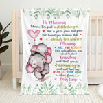 Already Your Baby, Forever Loved - Family Personalized Custom Blanket - Mother's Day, Baby Shower Gift, Gift For First Mom