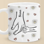 Mom, You Make Us Whole - Family Personalized Custom 3D Inflated Effect Printed Mug - Mother's Day, Gift For Mom, Grandma