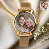 Custom Photo Time Keeps Our Memories Alive - Family Personalized Custom Women's Watch - Mother's Day, Gift For Mom, Grandma