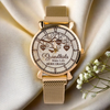 Grandkids Make Life More Grand - Family Personalized Custom Women's Watch - Mother's Day, Gift For Mom, Grandma