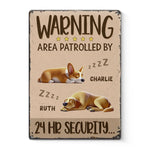 Nap First, Bark Later - Dog Personalized Custom Home Decor Metal Sign - House Warming Gift For Dog Lovers, Pet Owners