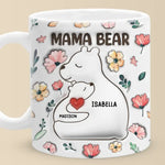 Love You Beary Much, Mama - Family Personalized Custom 3D Inflated Effect Printed Mug - Mother's Day, Gift For Mom, Grandma