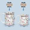 Love You Beary Much, Mama - Family Personalized Custom 3D Inflated Effect Printed Mug - Mother's Day, Gift For Mom, Grandma
