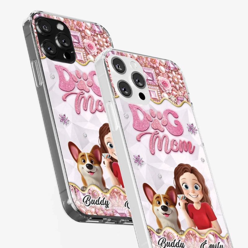My Dog, My Family - Dog Personalized Custom Clear Phone Case - Gift For Pet Owners, Pet Lovers