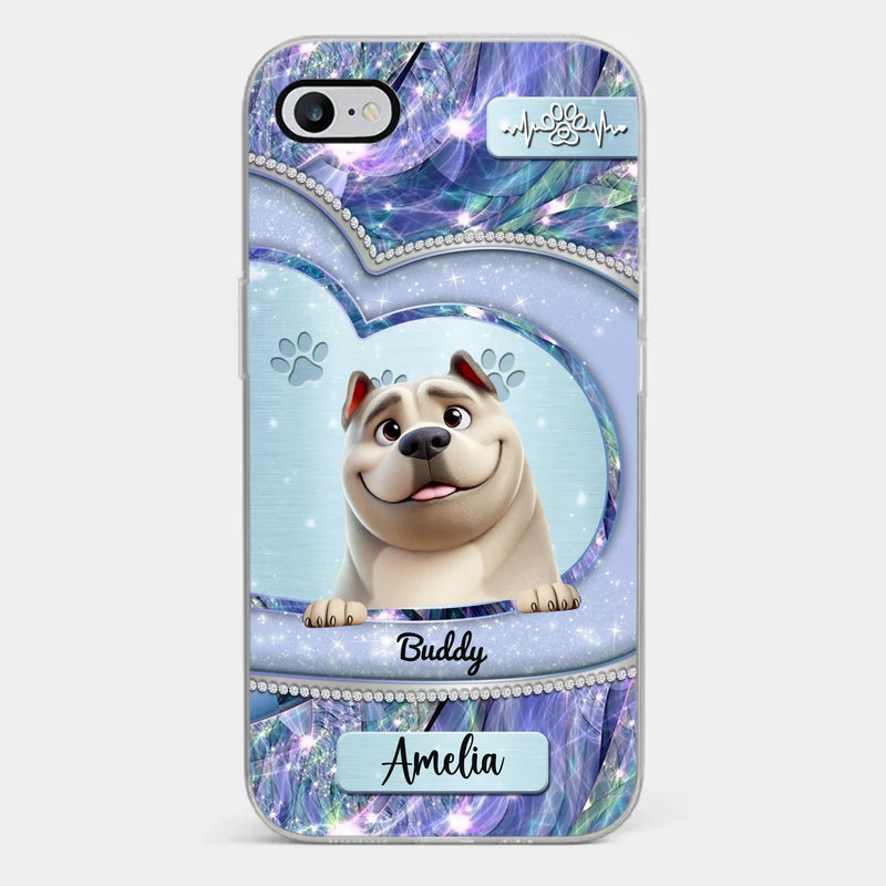 Life Is Better With A Dog - Dog Personalized Custom Clear Phone Case - Gift For Pet Owners, Pet Lovers