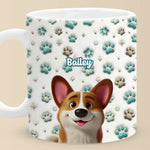 Twice The Fur, Twice The Fun - Dog & Cat Personalized Custom 3D Inflated Effect Printed Mug - Mother's Day, Gift For Dog Lovers, Pet Lovers
