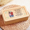 Together In Heart, Always - Family Personalized Custom Wooden Jewelry Box - Mother's Day, Gift For Mom, Daughter