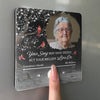 Custom Photo Your Life Was A Beautiful Symphony Forever In My Heart - Memorial Personalized Custom Music Fridge Magnet That Can Play Songs - Sympathy Gift For Family Members