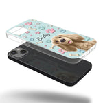 My Forever Best Friend - Dog Personalized Custom Clear Phone Case - Gift For Dog Lovers, Pet Owners