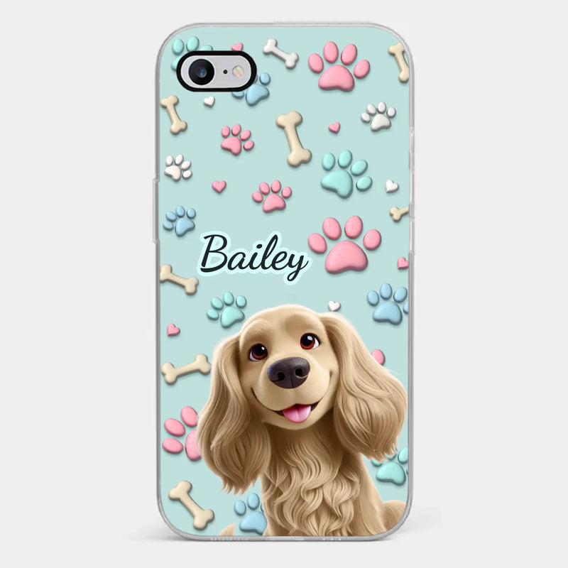 My Forever Best Friend - Dog Personalized Custom Clear Phone Case - Gift For Dog Lovers, Pet Owners