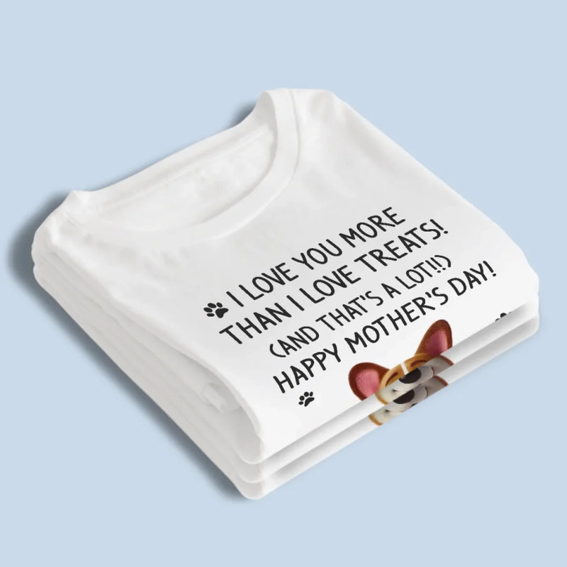 Loving You Is My Favorite Trick - Dog Personalized Custom Unisex T-shirt, Premium T-shirt, Hoodie - Mother's Day, Gift For Pet Owners, Pet Lovers