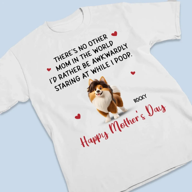 No Privacy, Just Love - Dog Personalized Custom Unisex T-shirt, Premium T-shirt, Hoodie - Mother's Day, Gift For Mom, Dog Lovers