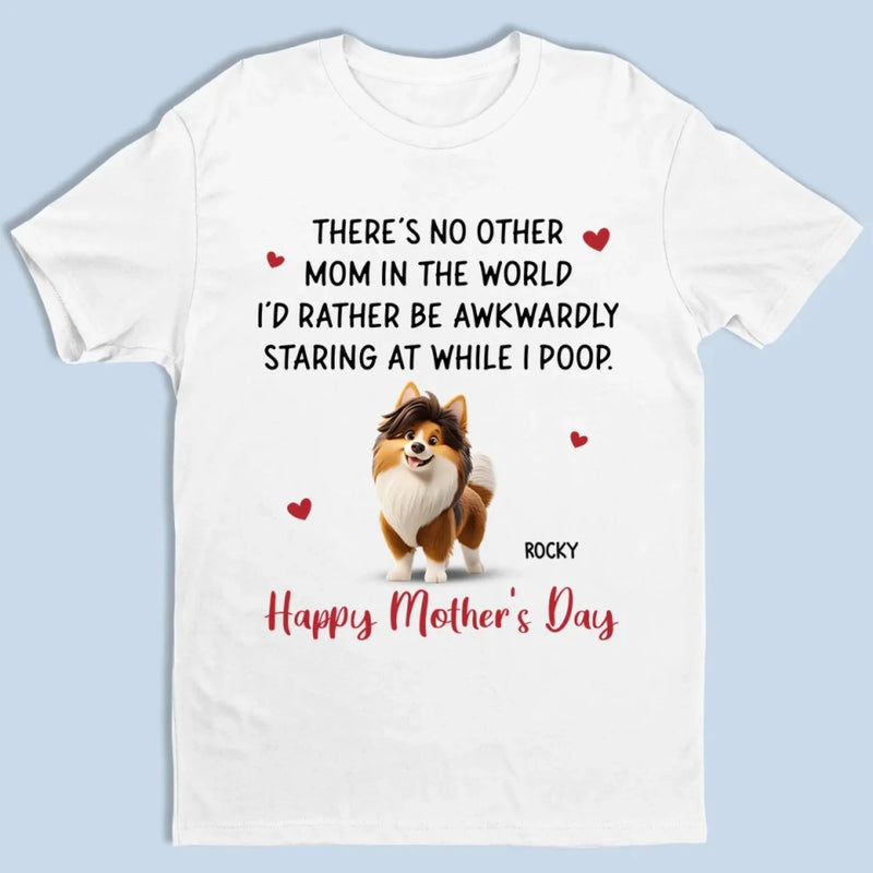 No Privacy, Just Love - Dog Personalized Custom Unisex T-shirt, Premium T-shirt, Hoodie - Mother's Day, Gift For Mom, Dog Lovers