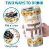 Grandkids Are My Sunshine - Family Personalized Custom 3D Inflated Effect Printed Tumbler - Mother's Day, Gift For Mom, Grandma
