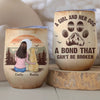 Unconditional Love Has Paws - Dog Personalized Custom Wine Tumbler - Gift For Pet Owners, Pet Lovers