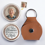 Custom Photo Memorial Keepsake - Personalized Pocket Hug