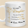My Heart Is Always With You - Family Personalized Custom Mug - Mother's Day, Gift For Mom, Daughter