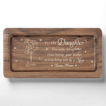 A Bond Stronger Than Time - Family Personalized Custom Wooden Jewelry Box - Mother's Day, Gift For Mom, Daughter