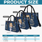 Nurses Are The Heartbeat Of Healthcare - Nurse Personalized Custom Leather Handbag - Appreciation, Thank You Gift, Nurse Life, Doctor Life