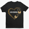 Grandma’s Love Takes Flight, Just Like Butterflies - Family Personalized Custom Unisex T-shirt, Premium T-shirt, Hoodie - Mother's Day, Gift For Mom, Grandma