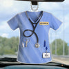 Mains douces, esprit féroce – Décoration de voiture personnalisée pour infirmière – Forme personnalisée en acrylique – Appréciation, cadeau de remerciement, vie d'infirmière, vie de médecin