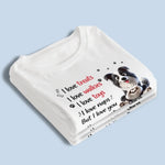 Dog Moms Deserve All The Love - Dog Personalized Custom Unisex T-shirt, Premium T-shirt, Hoodie - Mother's Day, Gift For Pet Owners, Pet Lovers