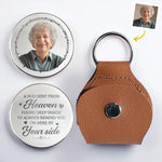 Custom Photo Still With Me, Just In A Different Way - Memorial Personalized Custom Pocket Hug - New Arrival, Sympathy Gift For Family Members