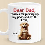 Mom, You Make My Tail Wag With Love - Dog Personalized Custom Mug - Mother's Day, Gift For Pet Owners, Pet Lovers