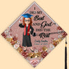 Dream Big Shine Bright - Family Personalized Custom Graduation Cap - Graduation Gift For Family Members, Siblings, Brothers, Sisters