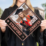 Custom Photo Chase Your Next Adventure - Family Personalized Custom Graduation Cap - Graduation Gift For Family
