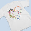 Family Is Where Love Is Endless - Family Personalized Custom Unisex T-shirt, Premium T-shirt, Hoodie - Gift For Mom, Grandma