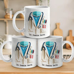 Behind Every Mask Is A Hero - Nurse Personalized Custom 3D Inflated Effect Printed Mug - Appreciation, Thank You Gift, Nurse Life, Doctor Life