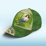 Gardening Is My Therapy - Family Personalized Custom Hat, All Over Print Classic Cap -  Gift For Gardeners