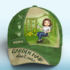 Garden Hair, Don’t Care - Family Personalized Custom Hat, All Over Print Classic Cap -  Gift For Yourself, Best Friends, Siblings, Family Members, Gardening Lovers